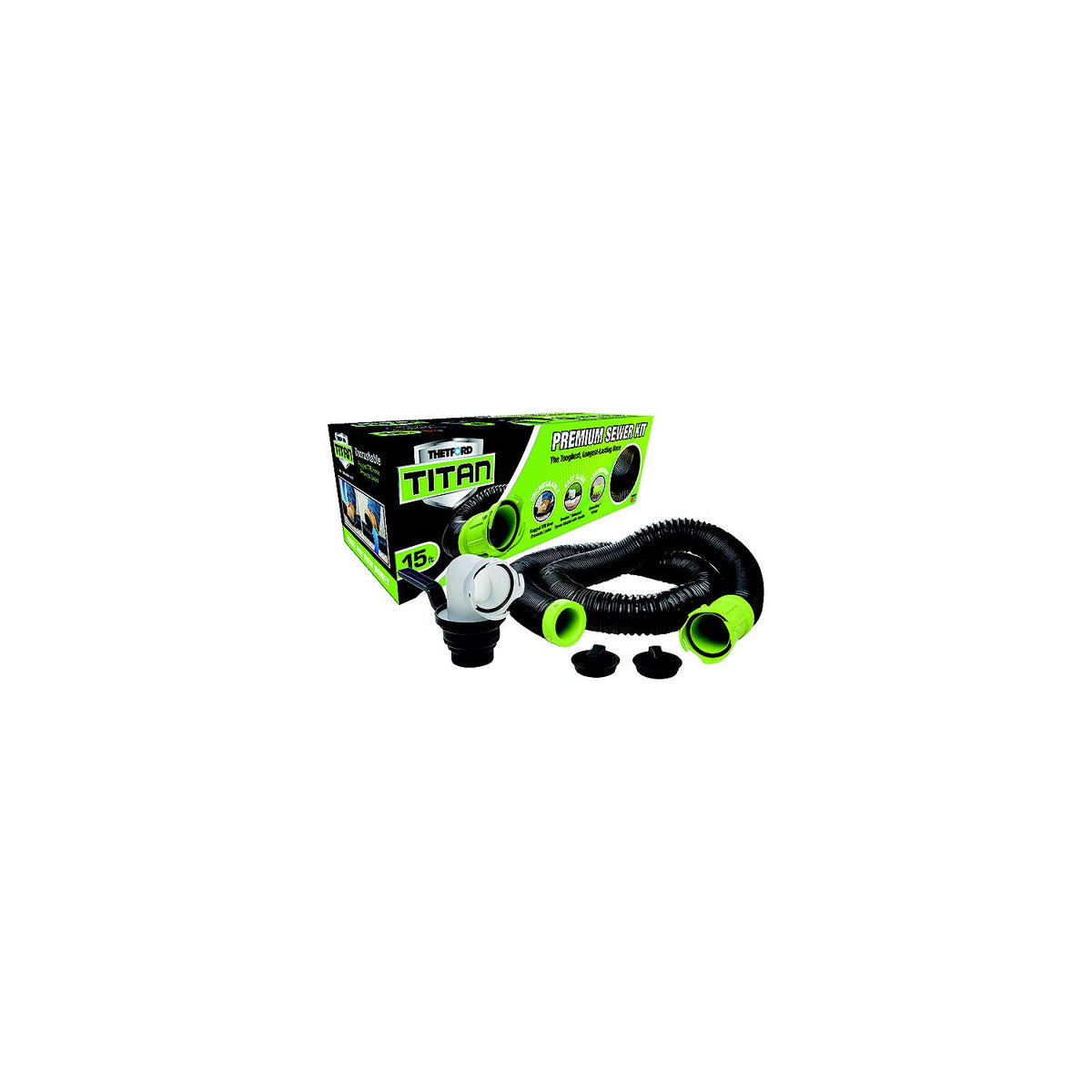 Thetford Titan 15' Pemium RV Sewer Kit System