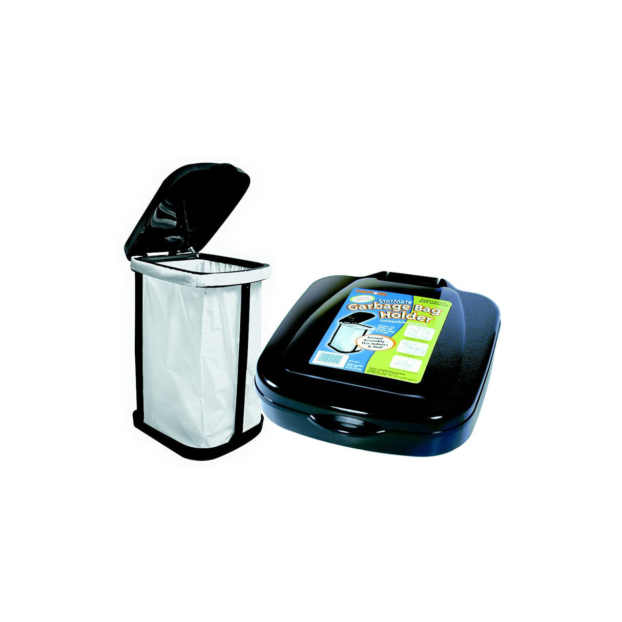 COLLAPSIBLE GARBAGE BAG HOLDER