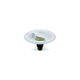 Thetford 94218 City Water Dish W/Brass Check Valve, Polar White