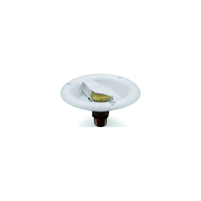 Thetford 94218 City Water Dish W/Brass Check Valve, Polar White