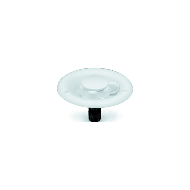 Thetford 94220 City Water Dish W/Plastic Check Valve, Polar White