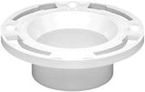 Oatey 43525 Closet Flange, 3, 4 in Connection, PVC, White
