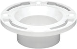 Oatey 43525 Closet Flange, 3, 4 in Connection, PVC, White