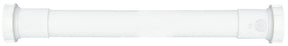 Plumb Pak PP41-16W Pipe Extension Tube, 1-1/2 in, 16 in L, Slip-Joint, Plastic, White