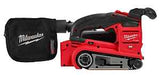 Milwaukee 2832-20 Belt Sander, Tool Only, 18 V, 3 x 18 in Belt, 700 to 1350 sfpm Speed, Lithium-Ion Battery