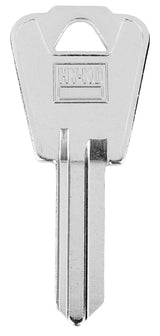 Hy-Ko 11010NH1 Key Blank, Brass, Nickel-Plated, For: National NH1 Locks, Pack of 10