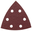 Bosch 3-3/4 in. L X 3.75 in. W 240 Grit Aluminum Oxide Detail Sanding Triangle 5 pk
