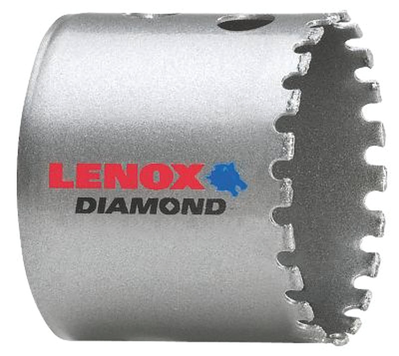 Lenox Diamond 1211932DGHS Hole Saw, 2 in Dia, 1-5/8 in D Cutting