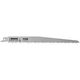 Irwin IWAR596P Reciprocating Saw Blade, 0.74 in W, 9 in L, 5/6 TPI, HSS Cutting Edge
