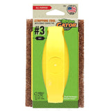 Gator 7321 Hand Stripping Tool Kit, 6 in L, 9 in W, #3 Grit, Very Fine, Synthetic Steel Wool Abrasive