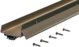 M-D DB003 Series 69554 Door Bottom with Drip Cap, 36 in L, 2-1/4 in W, 1-3/8 in H, Aluminum, Bronze