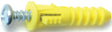 Midwest Fastener 24345 Anchor Kit, Plastic, Includes: (1) #4, #6 and #8 Anchors, Pack of 5