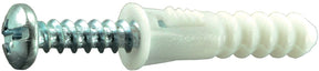 Midwest Fastener 24346 Anchor Kit, Plastic, Includes: (1) #12, #14 and #16 Anchors, Pack of 5