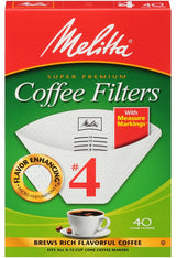 Melitta 624402 Coffee Filter, Cone, White, Paper