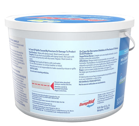 DampRid FG50FFESB Moisture Absorber, 2 lb Bucket, Pellet, Pack of 2