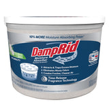 DampRid FG50FSSB High-Capacity Moisture Absorber, 2 lb Tub, Solid