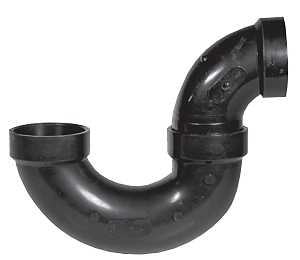 IPEX 027431 P-Trap, 1-1/2 in, SCH 40, Hub