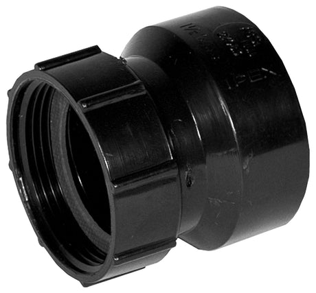 IPEX 027983 Swivel Nut, 1-1/2 in, Hub, ABS, Black