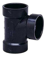 IPEX 027081 Sanitary Pipe Tee, 1-1/2 in, Hub, ABS, SCH 40 Schedule, For: Drain, Waste and Vent System