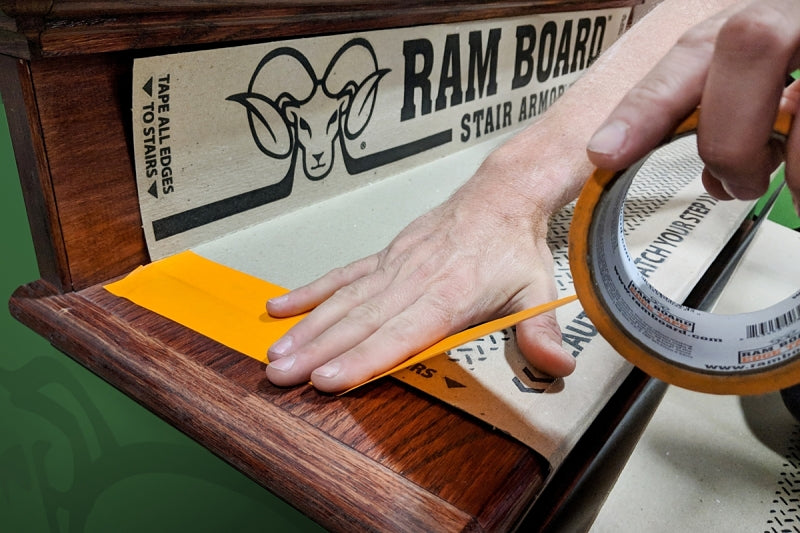 Ram Board Stair Armor RBSA 36-FR/EN Stair Protector, 19 in L, 34 in W