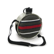 Stansport 280 Blanket Canteen, 2 qt Capacity, Plastic, Multi-Color, Screw-On Cover/Lid, 7-1/4 in L, 7-1/4 in W