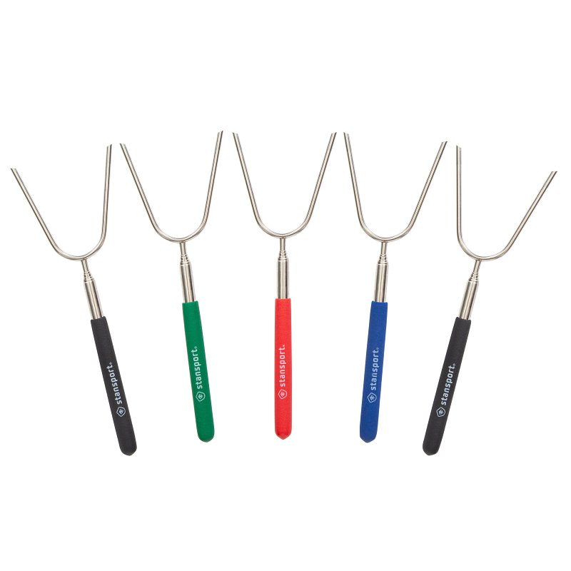 Stansport 334-5 Telescoping Fork, Stainless Steel, 9-1/2 in OAL, Pack of 24