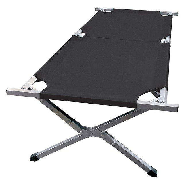 Stansport G-27 Cot, 80 in L, 30 in W, Steel Frame, Polyester