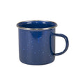 Stansport 15985 Coffee Mug, 12 oz Capacity, Stainless Steel, Blue, Pack of 6