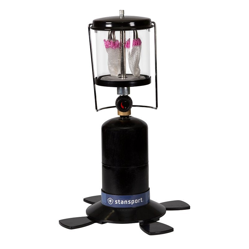 Stansport 170 Double Mantle Lantern, Propane, 810 Lumens, Green