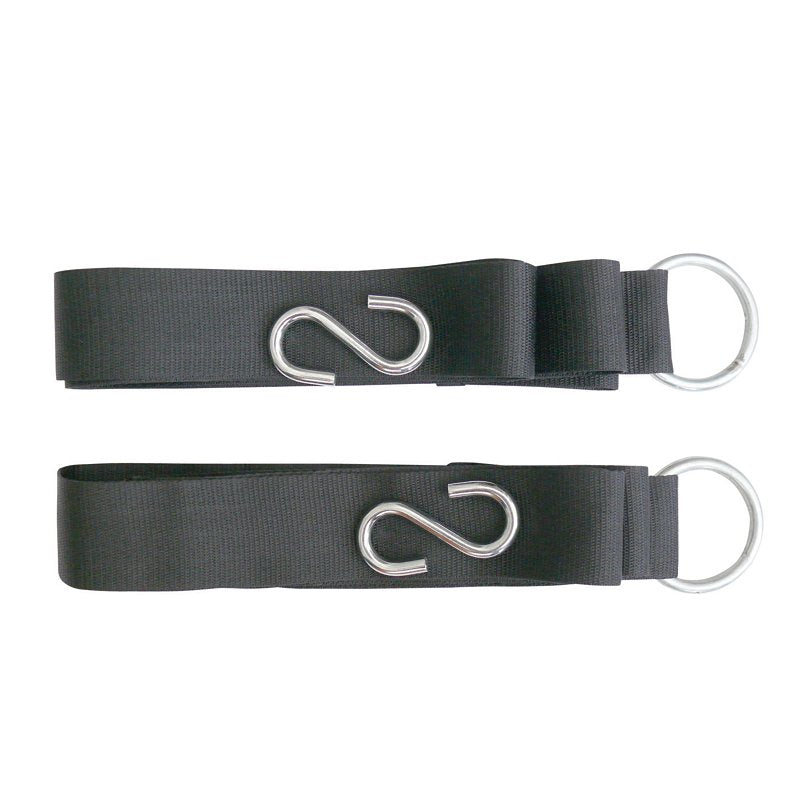 Stansport 31005 Hammock Tree Strap, Compact, Lightweight, Nylon, Black, Pack of 6