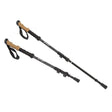 Stansport 19010 Trekking Pole, 25 to 53 in Telescoping, Aluminum, Cork-Grip Handle