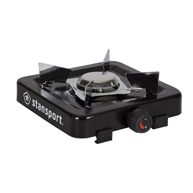Stansport 200-95 Stove, 1-Burner, Propane, 5500 Btu, Steel