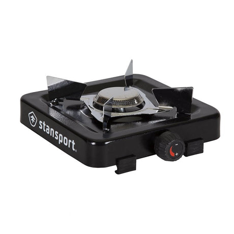 Stansport 200-95 Stove, 1-Burner, Propane, 5500 Btu, Steel