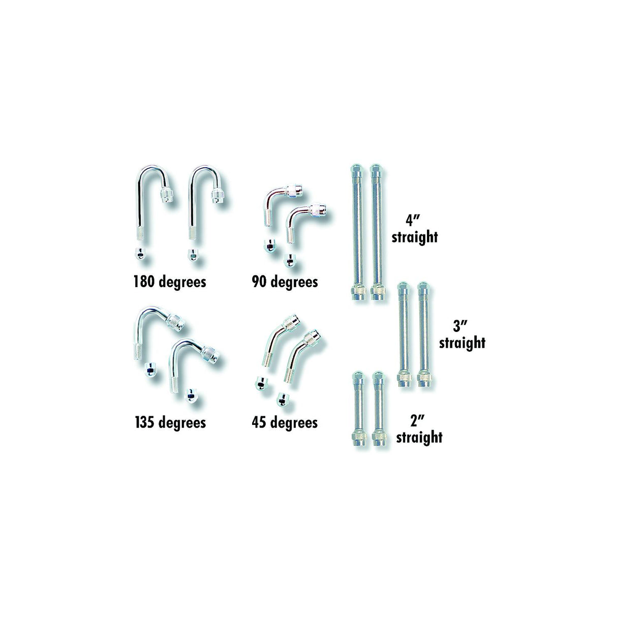 VALVE EXT 2IN STRAIGHT 2PK
