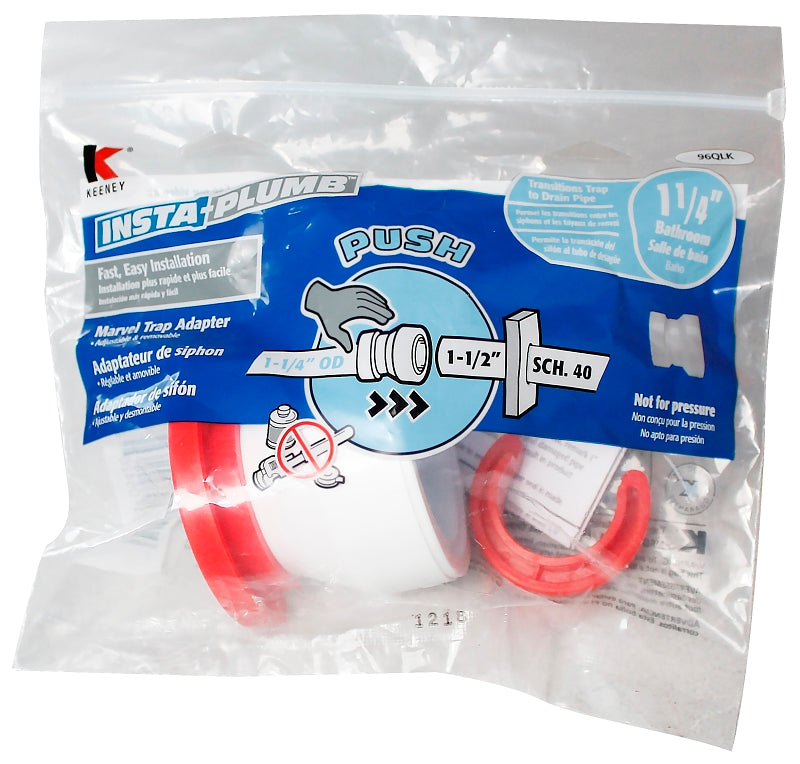 ADAPTER TRAP 1-1/4IN X 1-1/2IN