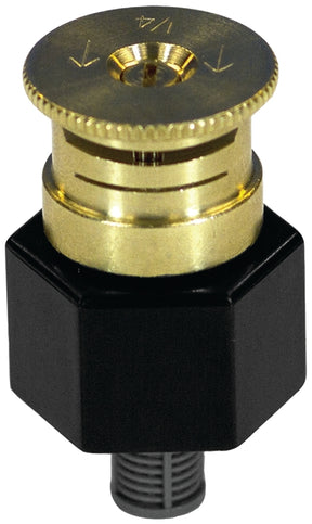Orbit 54053 Shrub Sprinkler Head, Female Thread, 1/2 in Connection, Brass
