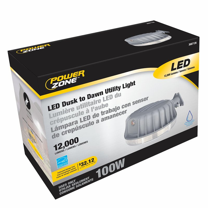 PowerZone FSI90-1247-10K 10,000 Lumen LED Dusk to Dawn Utility Light