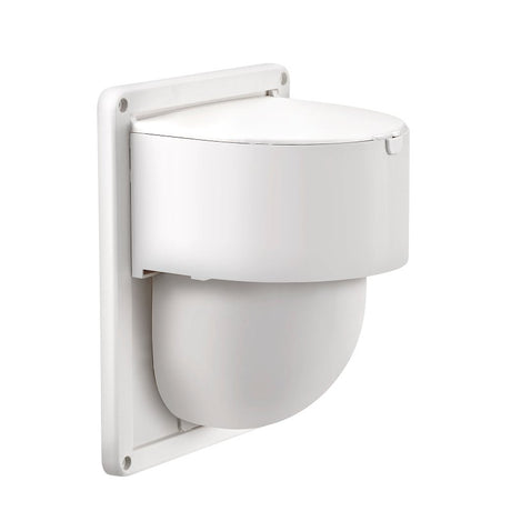 Lambro 289W Wall Exhaust Dryer Vent, ABS, White, For: Bathroom Fans and Cloth Dryers