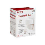 Lambro 289W Dryer Vent Seal, ABS, White