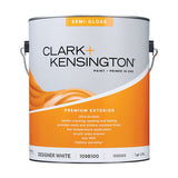 Clark+Kensington Semi-Gloss Designer White House & Trim Paint & Primer Exterior 1 gal, Pack of 4