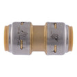 SharkBite Max Series UR016A Pipe Coupling, 3/4 in, Brass, 250 psi Pressure