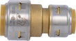 SharkBite Max Series UR060A Reducing Coupling, 1 x 3/4 in, Brass/Stainless Steel, 400 psi Pressure