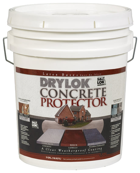 Drylok 29915 Concrete Protector, Satin, Liquid, 5 gal