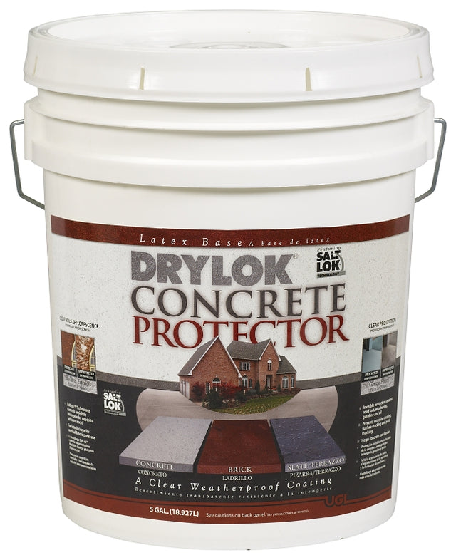 Drylok 29915 Concrete Protector, Satin, Liquid, 5 gal