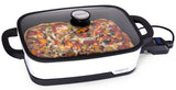 Presto Tuxedo 06854 Skillet Multi-Cooker, 16 in W Cooking Surface, 1500 W, White, Digital Control, Pack of 2