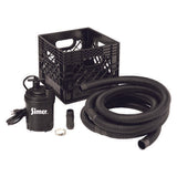 Flotec Stow and Flo 1/4 HP 2200 gph Thermoplastic Switchless Switch Bottom AC Utility Pump Kit