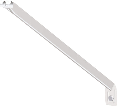 ClosetMaid 1180 Support Bracket, Steel, White, Includes: (1) #8 Pin, (1) Anchor