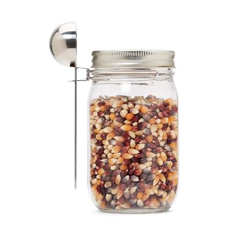 Jarware Regular Mouth Coffee Spoon Scoop & Lid 1 pk