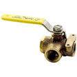 1-1/2" 3-Way Bronze Diverter Valve