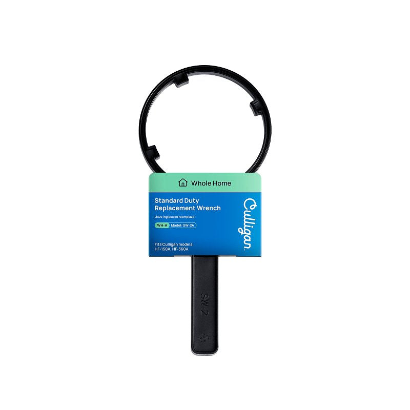 Culligan SW-2A Water Filter Housing Wrench, Polypropylene, Black, For: HF-150A, HF-150, HF-360A, HF-360 Water Filters